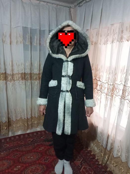 Пальто теплое зимнее