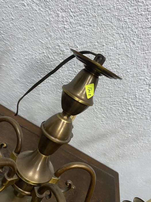 Месингов полилей 5 рамена Dutch Flemish стил Нидерландия