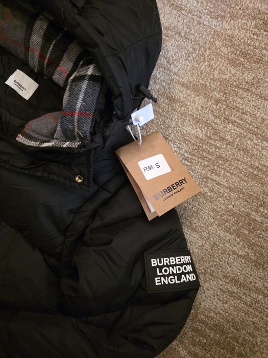 Geaca Burberry black