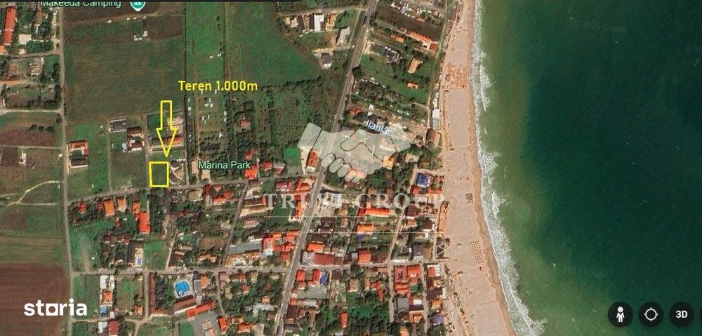 Teren intravilan | 1000mp | Vama Veche |