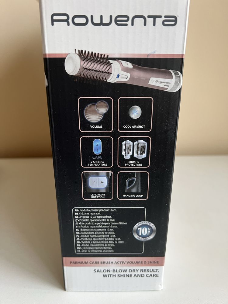 Rowenta Premiuim Care Brush Active Volume & Shine