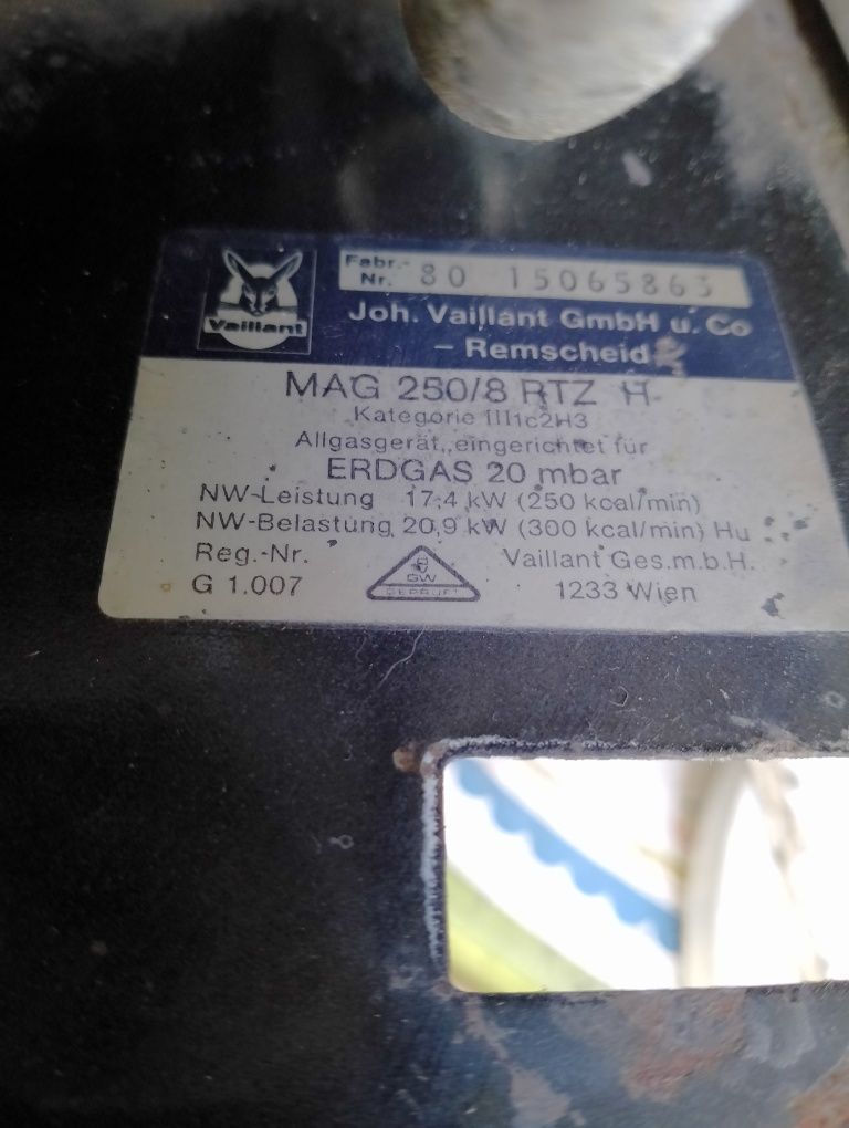Boiler cu gaz Vaillant încălzitor apa
