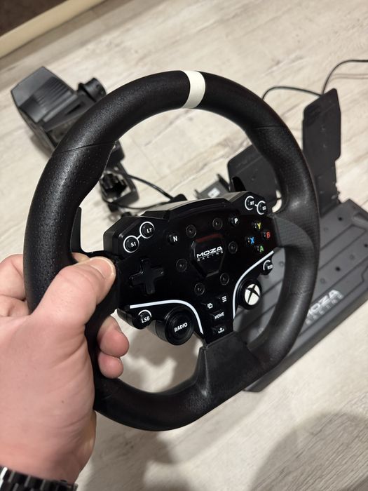 Moza r3 + clutch pedal