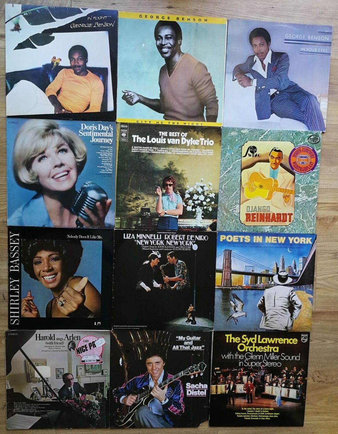 Vinil Bebop Dionne Warwick Django Reinhardt Billy Eckstine Acker Bilk