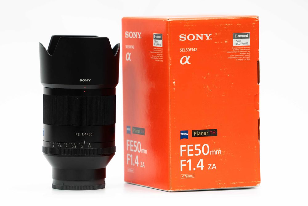 Obiectiv Sony 50 mm F1.4 Zeiss