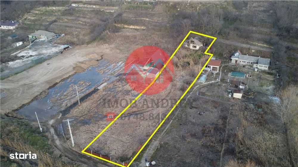 Teren 1.722 mp în Mineri, intravilan, utilitati, ideal locuinta sau in
