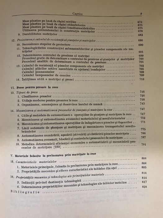 Cartea “Ștanțarea și matrițarea la rece” de V. P. Romanovski