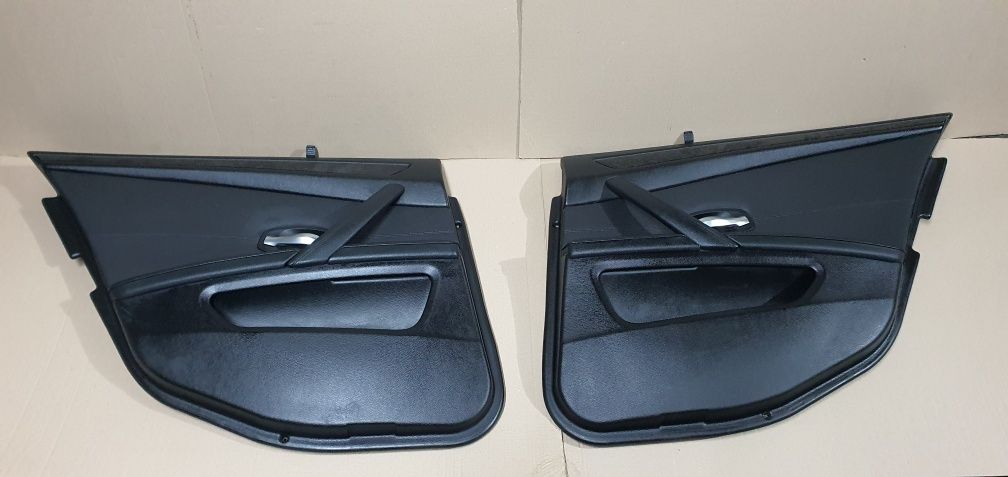 Panouri fete usi spate piele cu perdelute bmw seria 5 e60 facelift