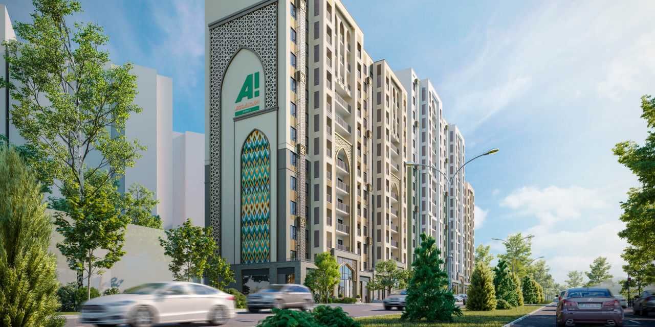 продаётся 1 комнатная квартира в ЖК "Assalom Jomiy" от Golden House