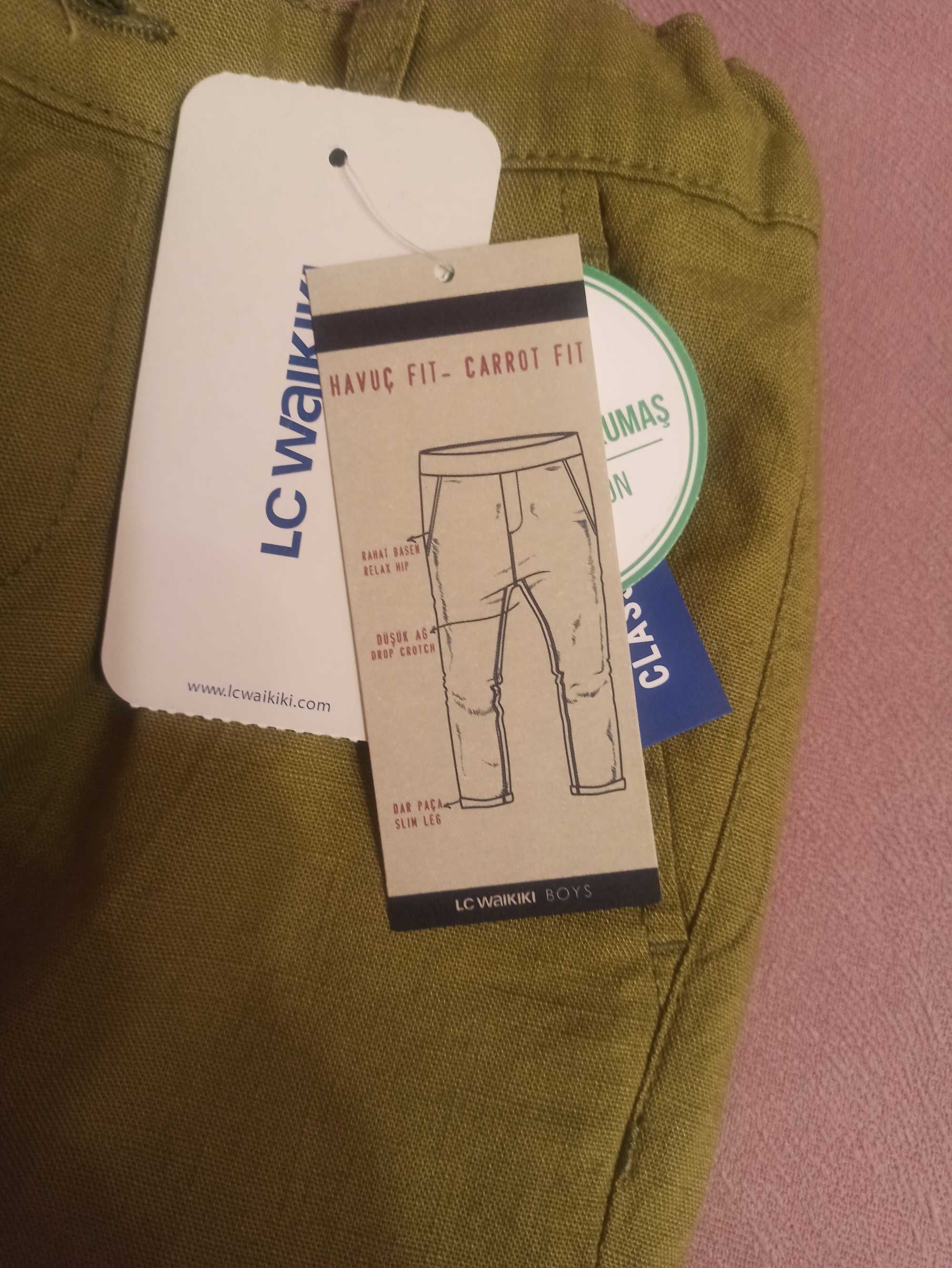 Продавам летни панталони за момчета - 6-7г , размер 116-122см - 2броя