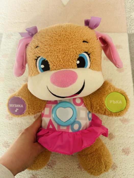 Кученцето Fisher Price и еднорог за разходка