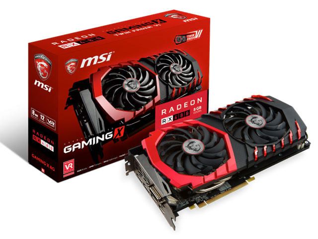 AMD Radeon RX 480 8GB VRam