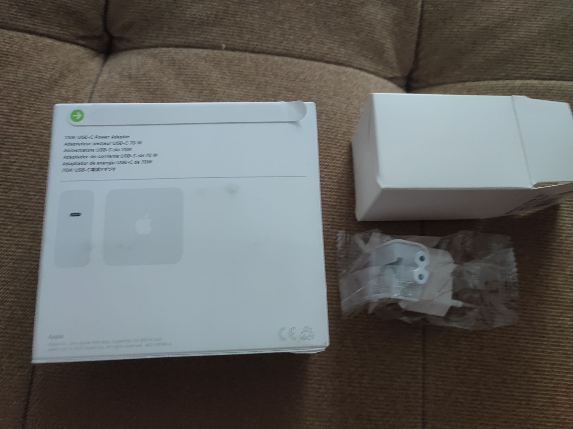 Vand Incarcator retea Apple pentru MacBook/Iphone USB-C, 70W