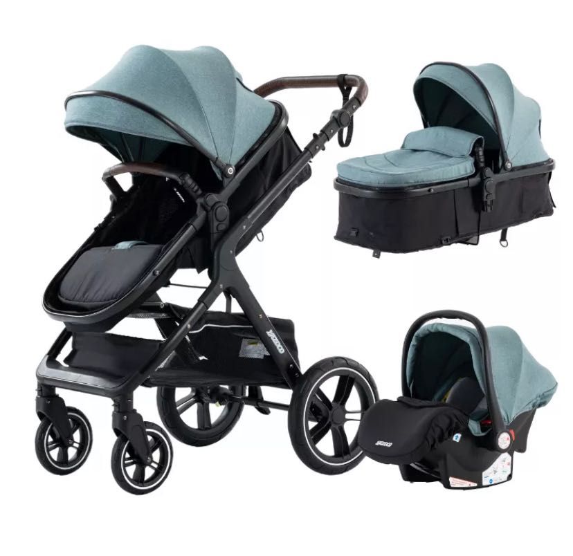 NOU Carucior bebe 3 in 1 bebelus landou copii pliabil smart + CADOU