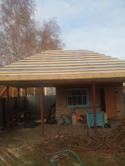 Ремонт кровли.фасад