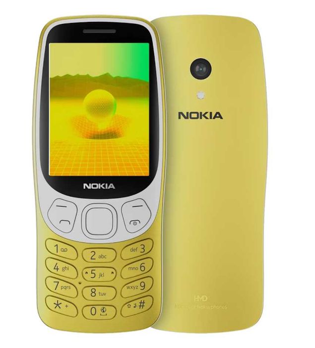 Telefon mobil Nokia 3210 (2024), Dual SIM, 4G, Gold