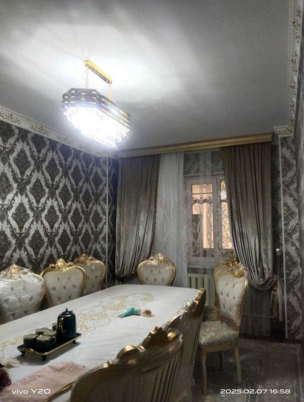 3 хоналик квартира 2 этаж шарк 1, бозорча