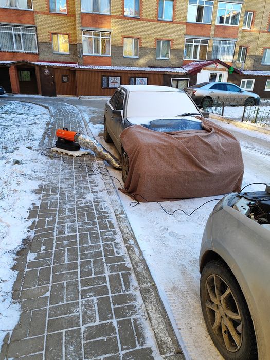Отогрев авто быстро и качественно