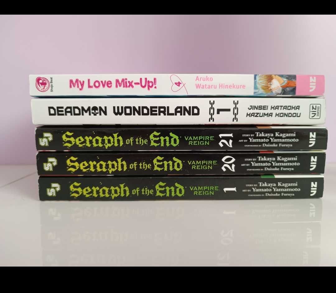 Манга manga seraph of the end, love Mix up