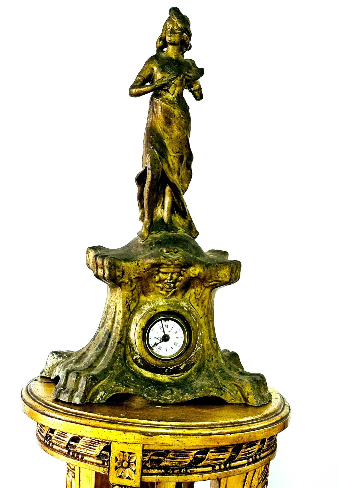 ornament/ceas de semineu Art Nouveau inceput de sec XX