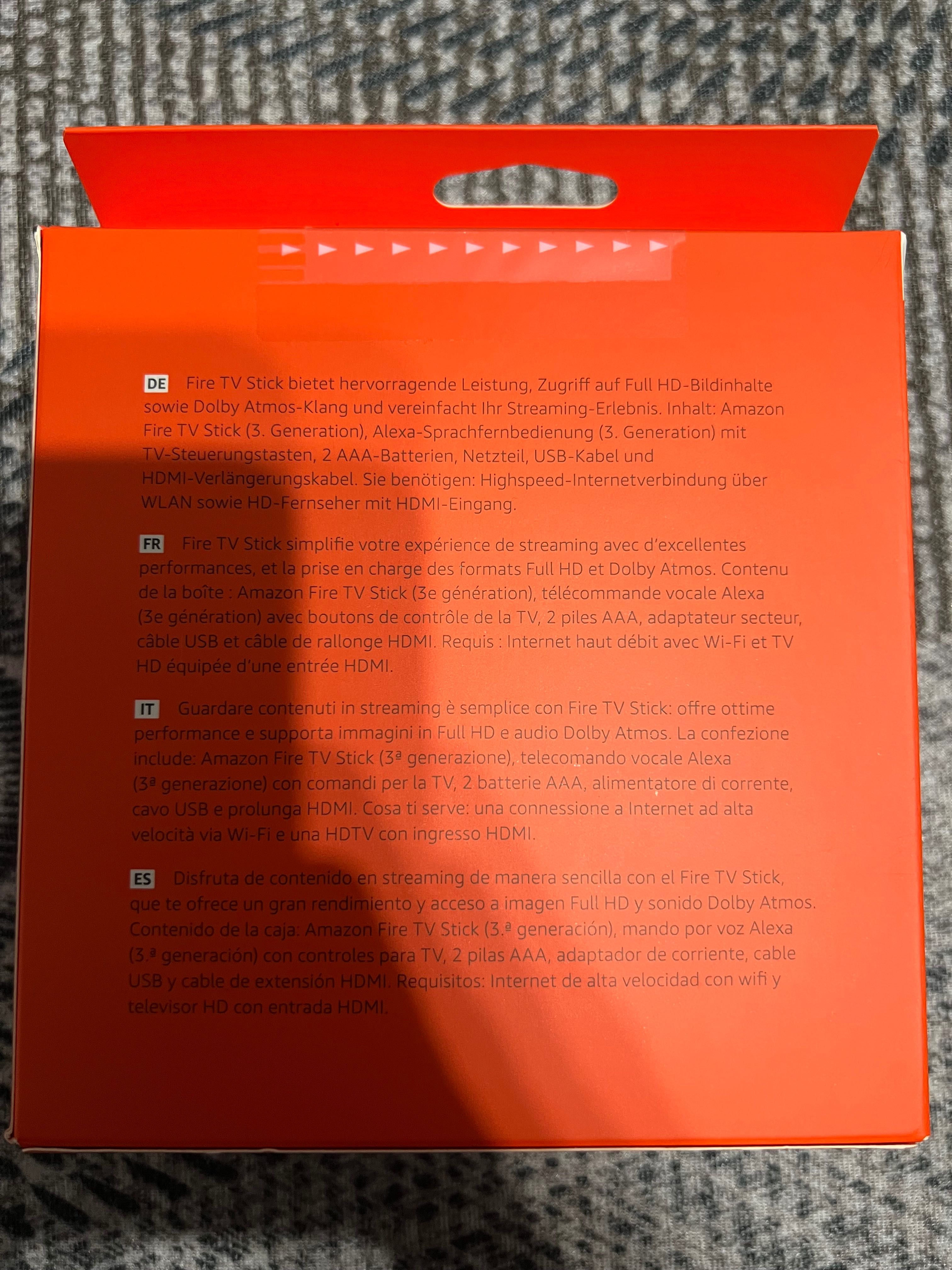 Fire TV stick FULL HD