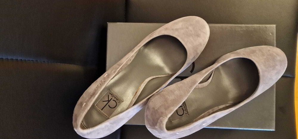 Pantofi clasici de dama cu toc, Calvin Klein, 40