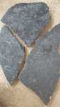 Piatra naturala/ardezie/pavaj ardezie/Ardezie Poligonala Neagra 1-3cm