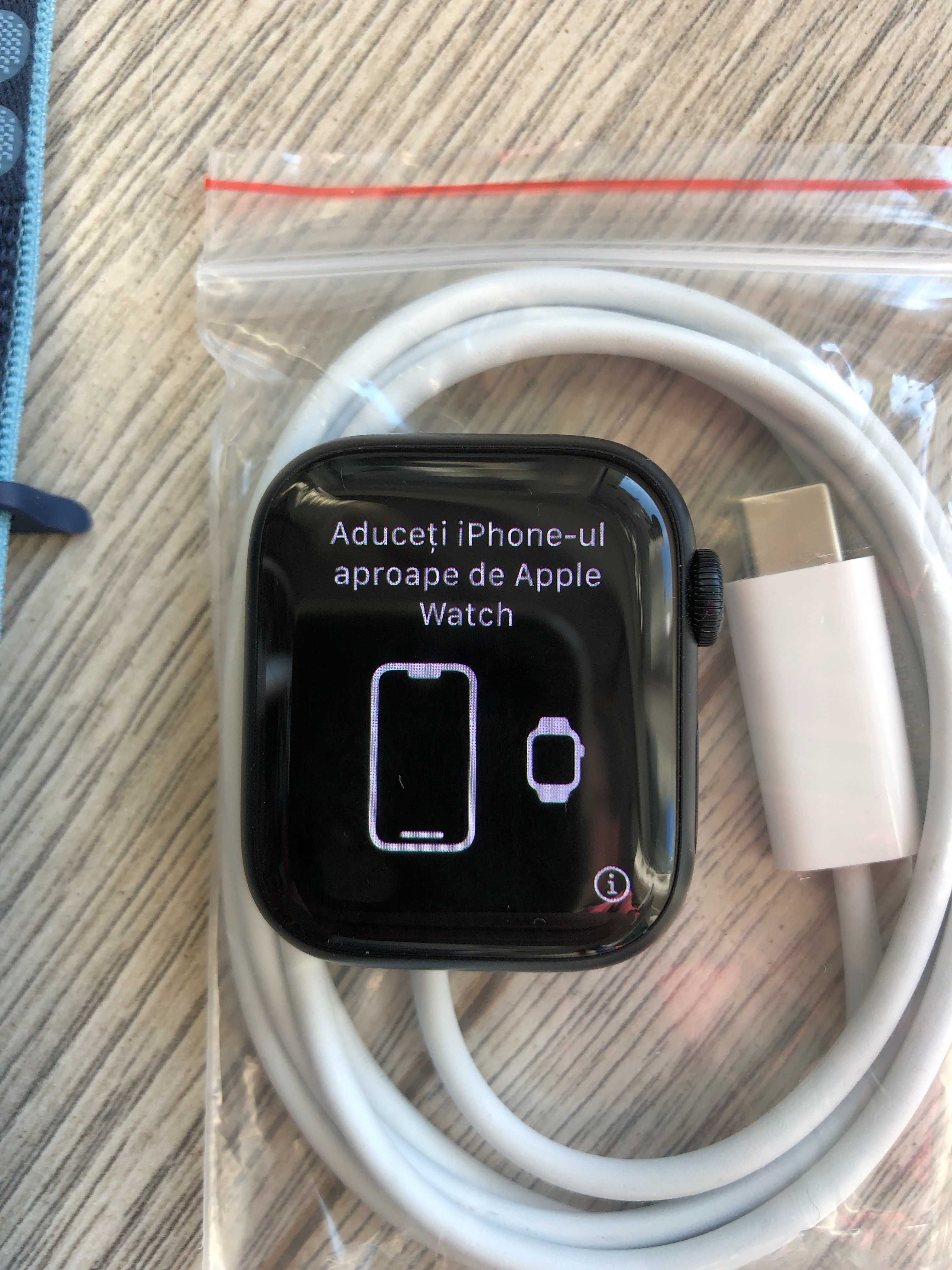 Apple watch 7 45mm midnight black GPS