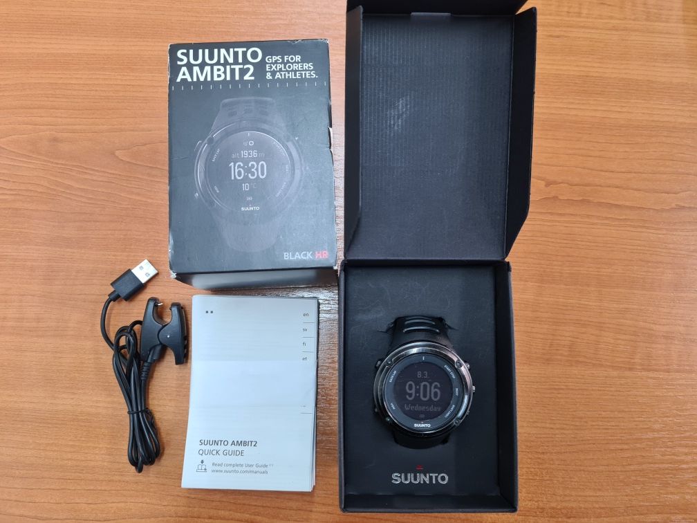 Часовник Suunto ambit 2 black hr