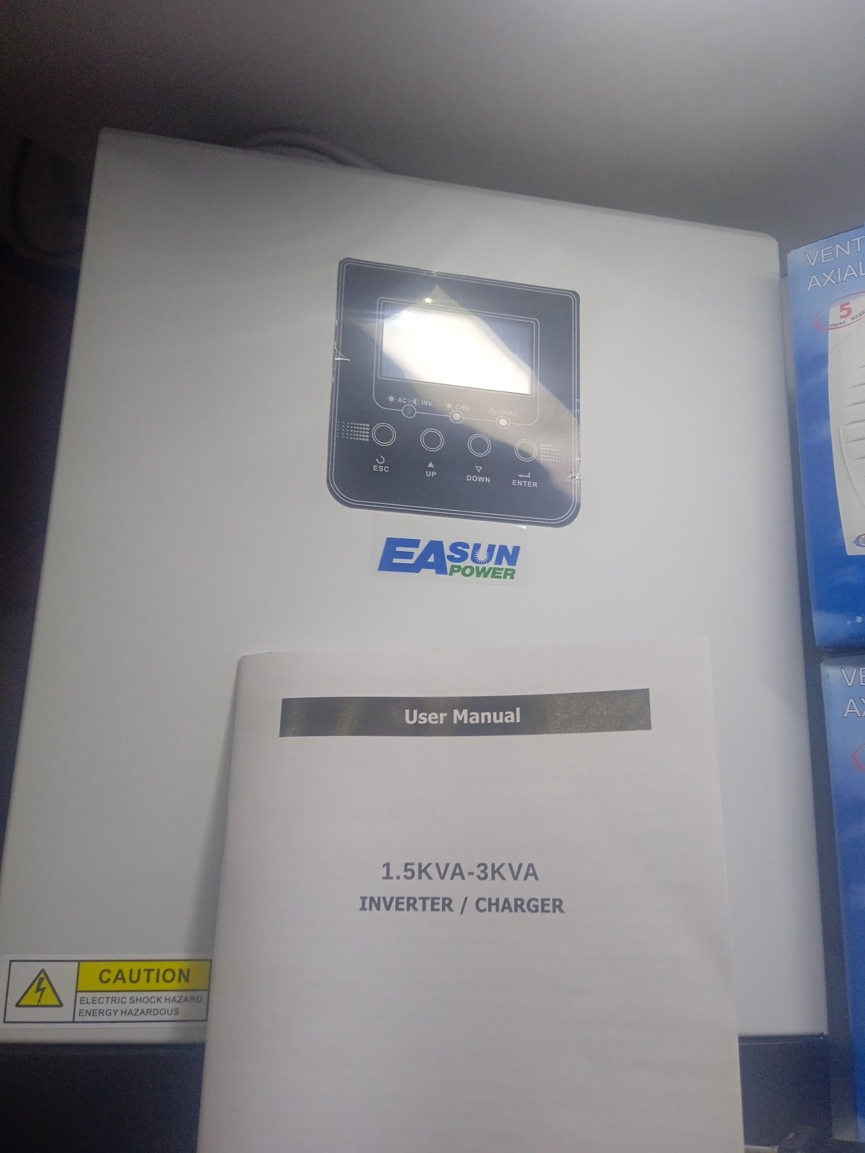 Inverter 3 KW batareya quvvati olib qoʻshiladi alohida va Davlat Energ