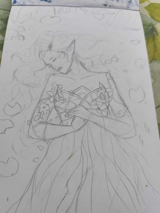 Картина с елф размер А5