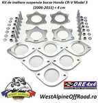 Kit de inaltare suspensie bucse Honda CR-V Model 3 (2006-2011) + 4 cm