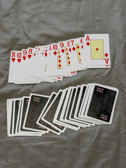 Чисто нови 100% пластмасови карти за игра PokerStars