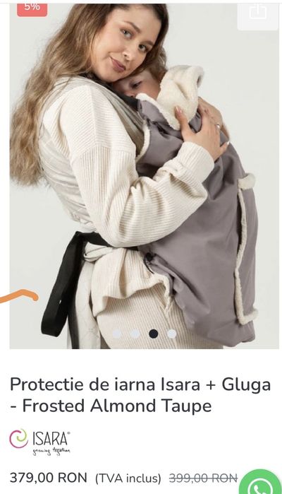Vând protecție de iarna Clever Cover