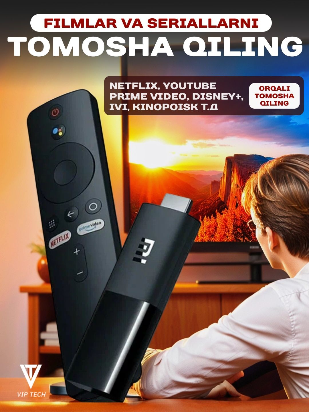 Xiaomi tv stick Full HD android tv smart tv box смарт тв приставка