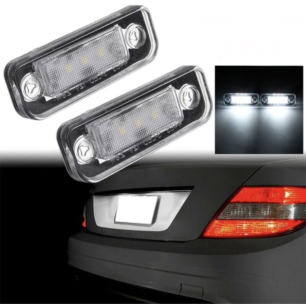 Set lampa numar  led Canbus Mercedes C Class W203 W211 W219 R171