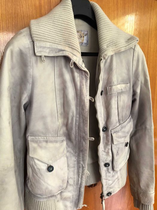 Италианско дамско кожено яке