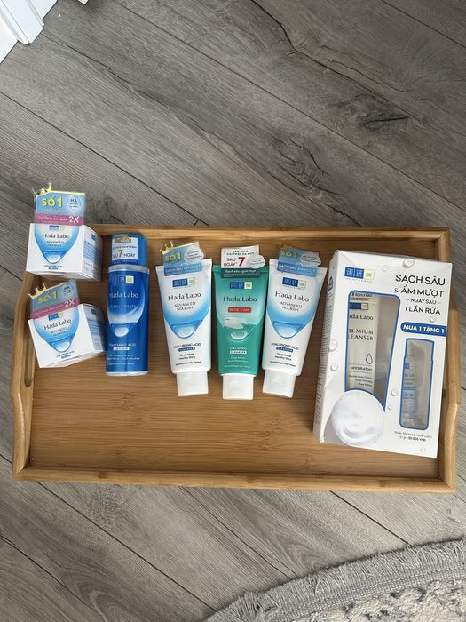 Hada Labo Premium Cleanser Hydrating + Micellar Water