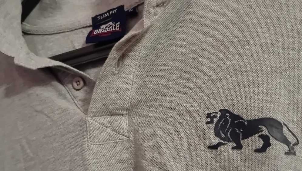 Оригинална фланелка с яка Lonsdale