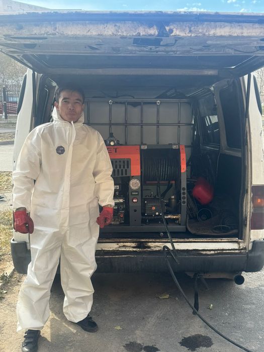 Чистка канализации Чистка труб Прочистка канализации Астана