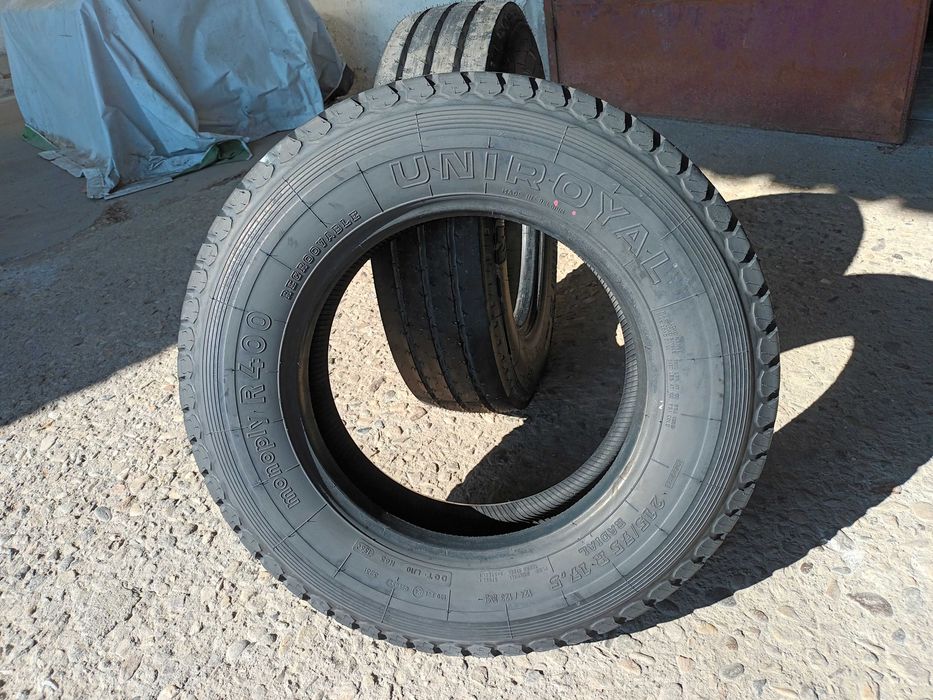 1 Нова тежкотоварна гума 215/75 R17.5 Uniroyal Monoply R400 124/123M