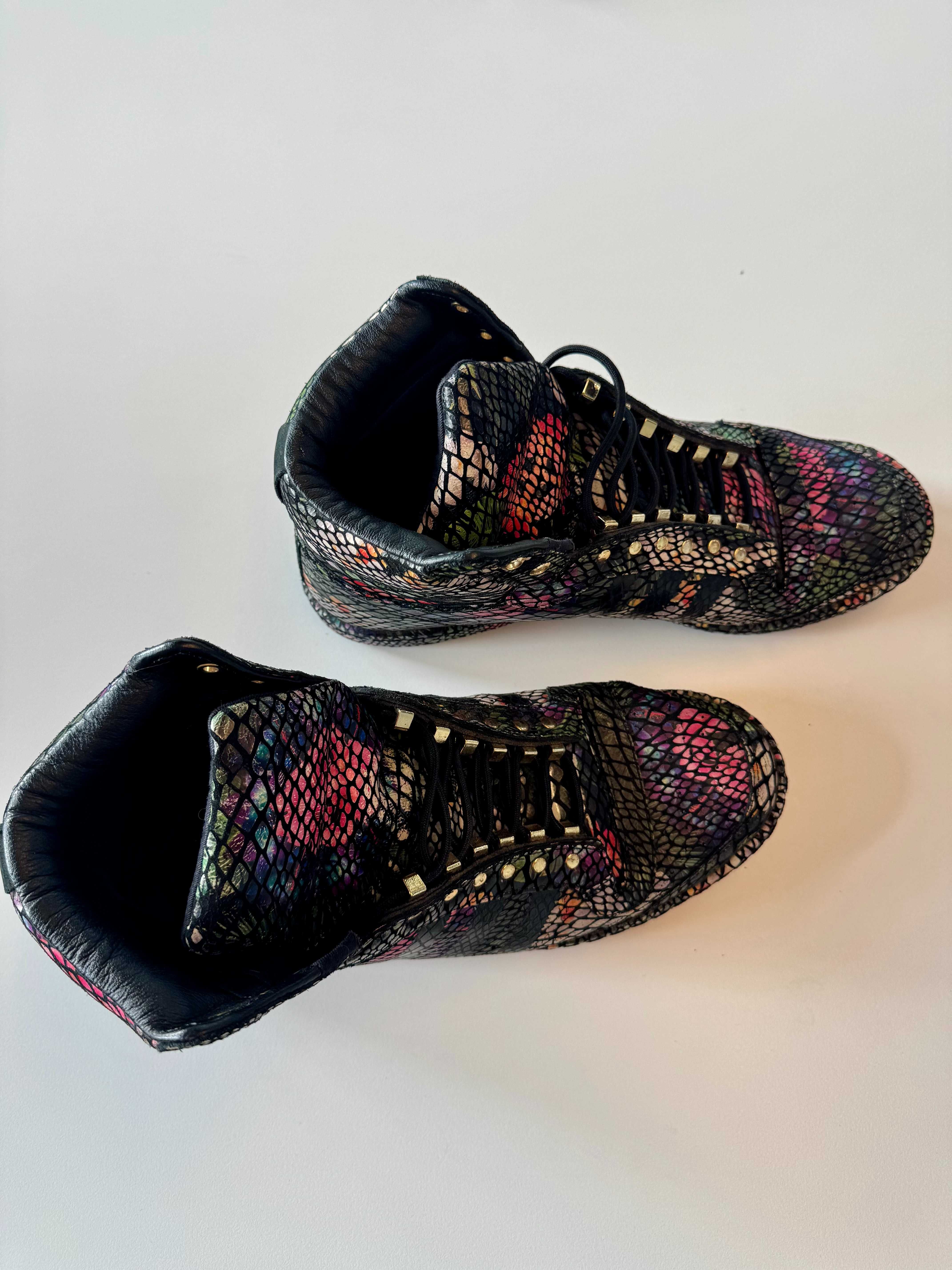 Adidas Originals Men Top Ten Hi Floral Snake Limited Edition 2014
