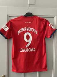 Tricou fotbal Bayern München-Lewandowski