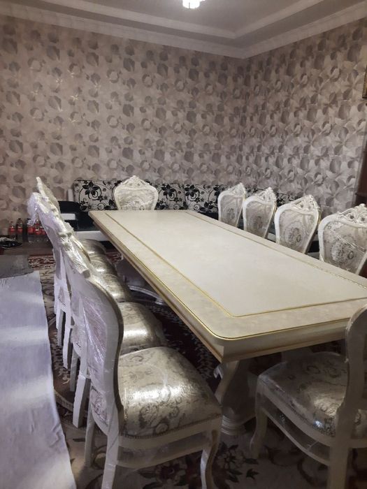 Стол и стуля на 12 чел