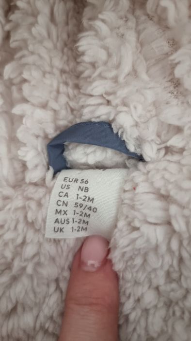 Salopeta iarna bebe impecabilă