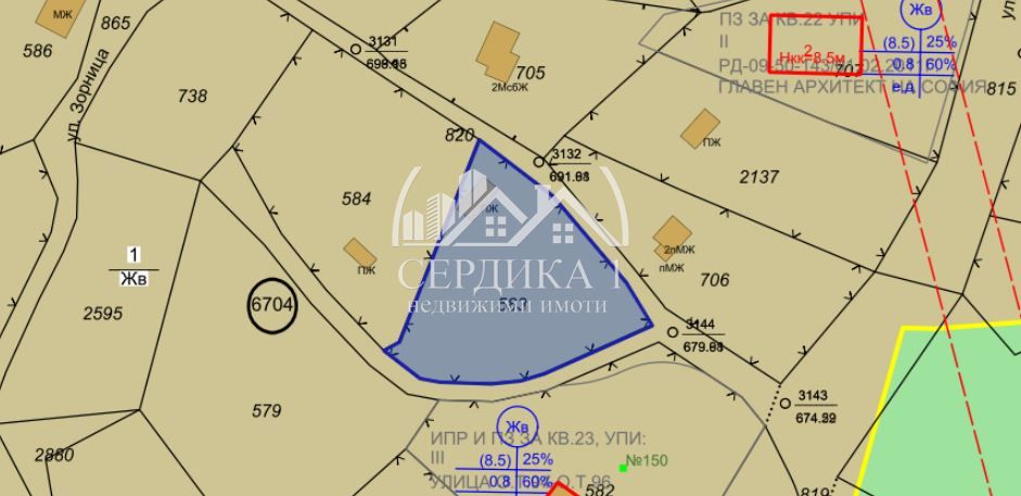 Продава се Парцел в с. Панчарево, Област София-град - 783 кв.м за 62 €/кв.м - Снимка #4