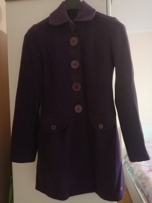 Лилаво палто р-р xs