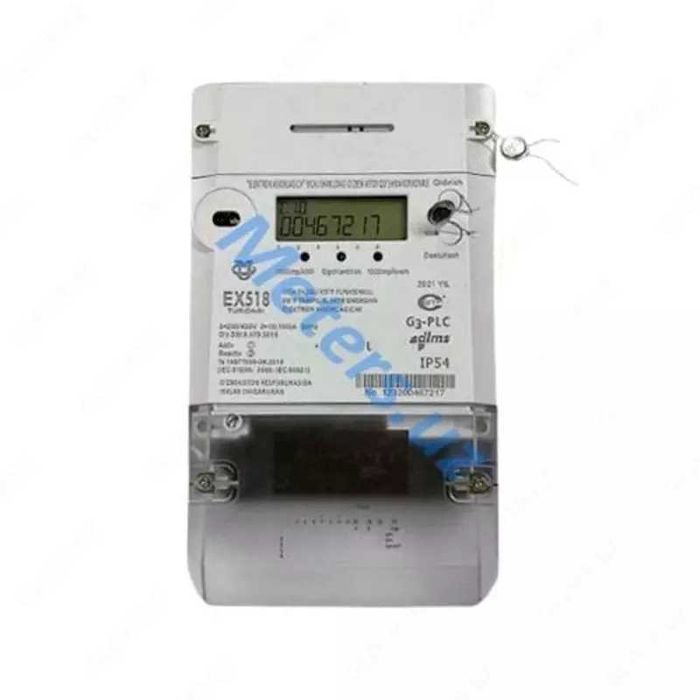 Elektron xisoblagich 3 fazali 100 A. 3 ФАЗНЫЙ СЧЁТЧИК EX518-100A