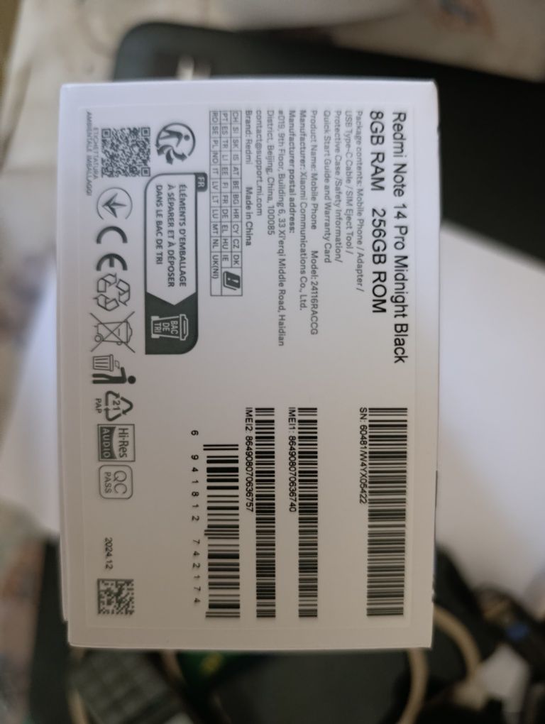 Redmi Note 14 pro 8/256 GLOBAL