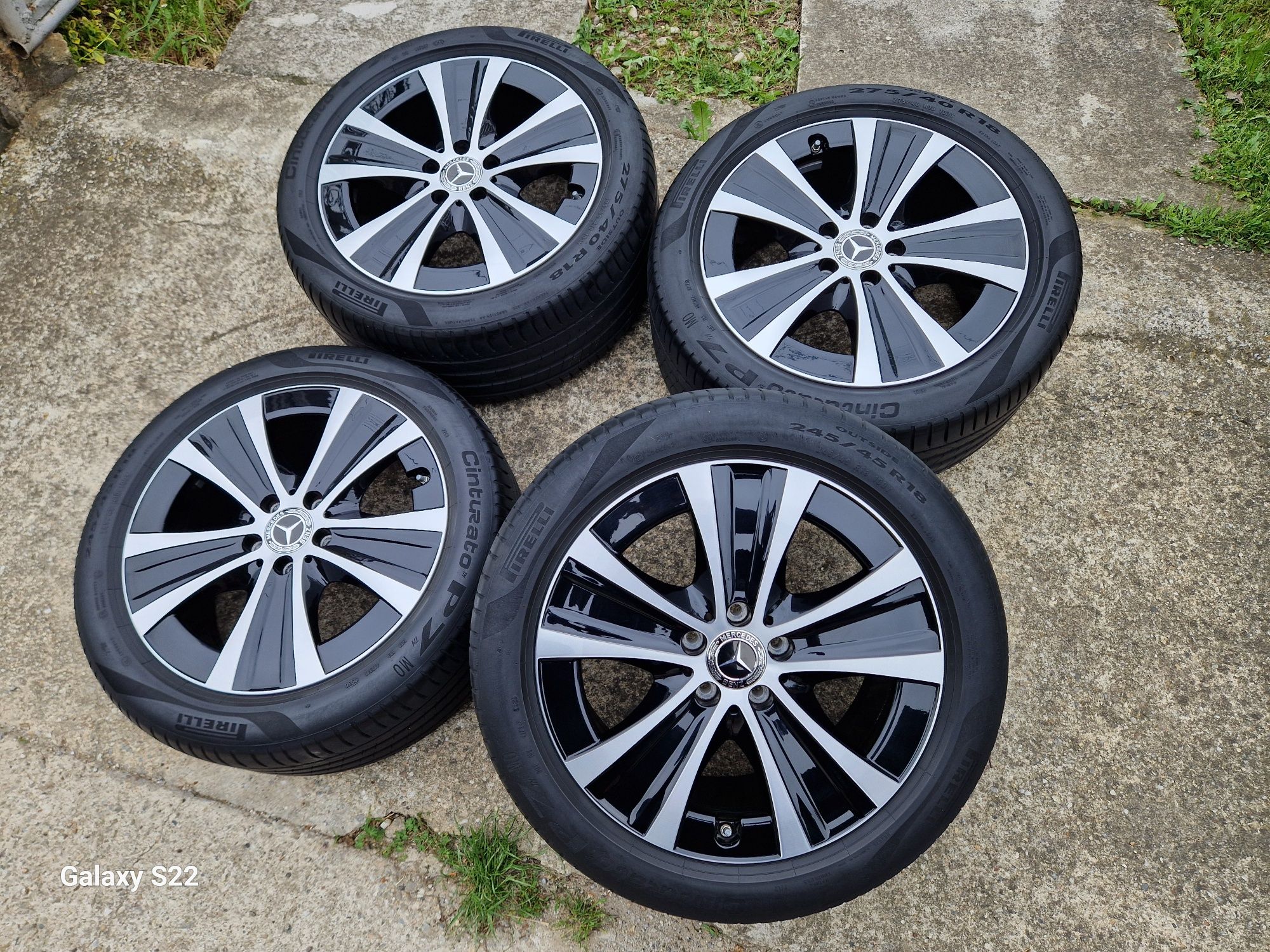 Jante bi.colore Mercedes E-Class Amg anvelope 245 45 18/275 40 18